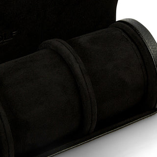 WOLF British Racing Triple Watch Roll | Black