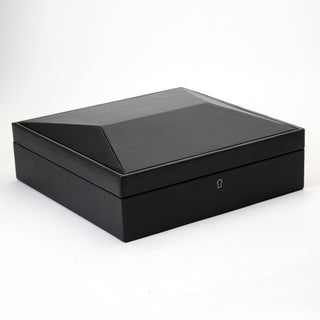 WOLF British Racing 15 Piece Watch Box | Black