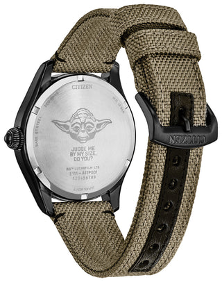 Citizen Star Wars Yoda Ref. BM6839-06W watch — Watchfinder Canada, caseback