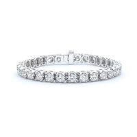 CUSTOM MADE LAB GROWN TENNIS BRACELET