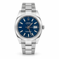 Rolex Datejust II 41mm Ref. 116300 Blue Dial