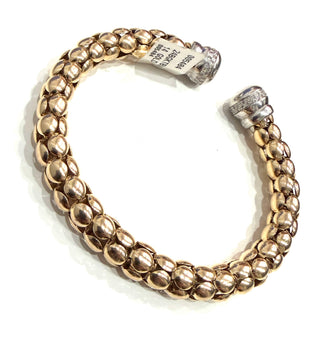 WF 14K YELLOW GOLD BRACELET WITH DIAMONDS