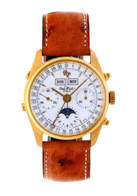 PAUL PICOT ETANCHE TRIPPLE CALENDAR 36MM #4991-5140