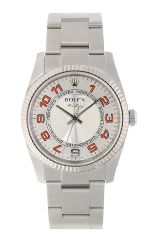 ROLEX AIR KING 34MM (15 B+P) #114234