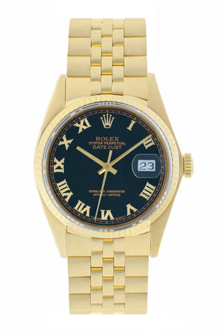 ROLEX DATEJUST 36MM (18K YELLOW GOLD)