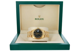 ROLEX DATEJUST 36MM (18K YELLOW GOLD)