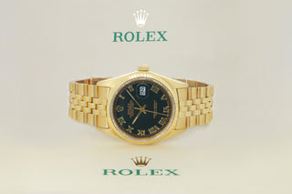 ROLEX DATEJUST 36MM (18K YELLOW GOLD)