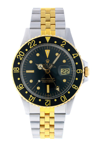 ROLEX GMT MASTER II 40MM (79BSP) #1675 (SERVICED AT ROLEX IN 1998)