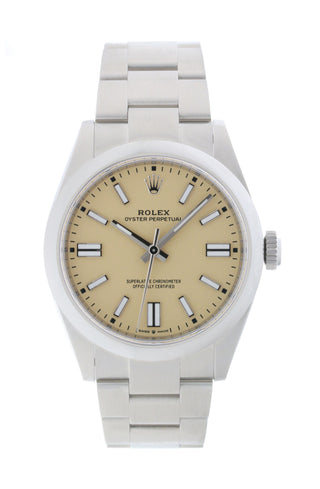 ROLEX OYSTER PERPETUAL BEIGE 41MM (26BP) #134300