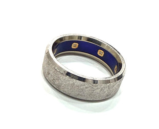 WF CARLEX RING 18K WHITE GOLD RING TOP. 02CT VS1