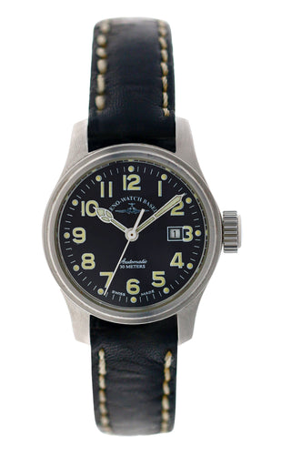 ZENO WATCH BASEL LUNA 31MM #8454 LADIES PILOT WATCH