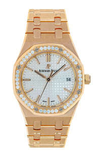 AUDEMARS PIGUET ROYAL OAK 37MM (20BP) #15451O (FACTORY DIAMOND BEZEL)