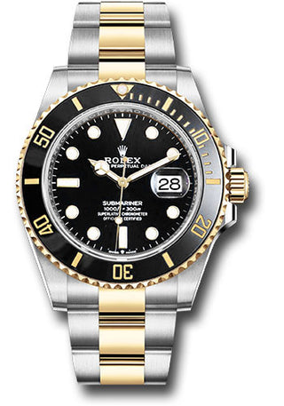 Rolex Steel and Gold Submariner Date (25BP) NEW