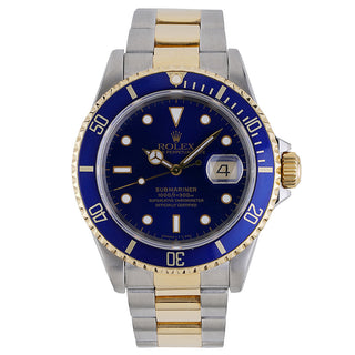 Rolex Submariner Date 40 Blue Dial Two-Tone (91)