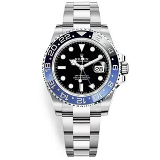 ROLEX GMT-MASTER II "BATMAN" B&P #126710BLNR