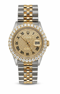 Rolex Datejust 36mm Custom Bezel and Dail