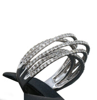18KT WHITE GOLD RING W 1.18CT DIAMONDS